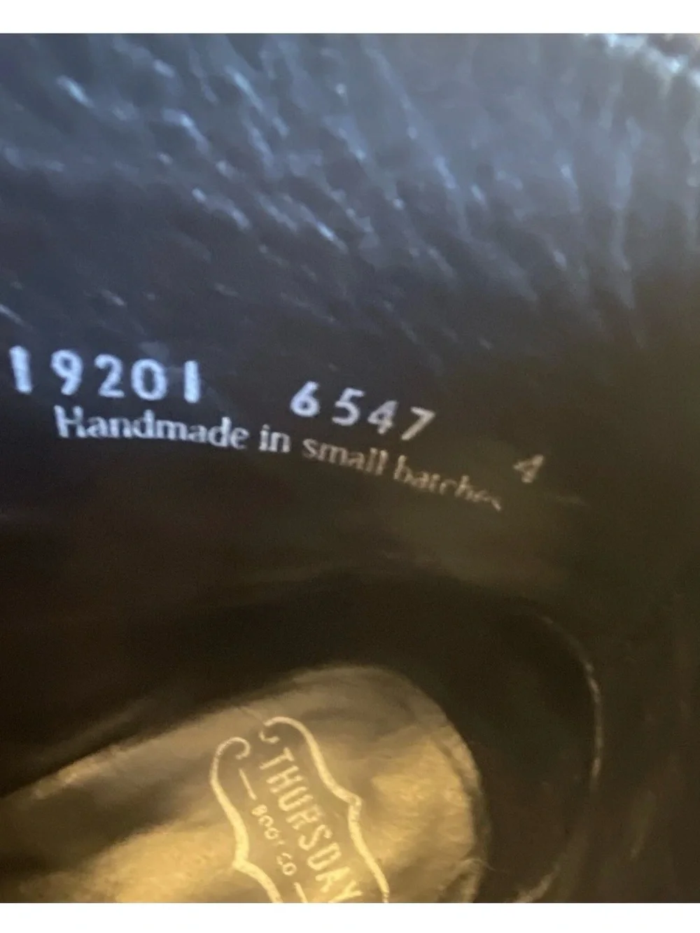 Thursday Boot Co Captain Arizona Adobe Boots Size 9.5 Leather Cap Toe